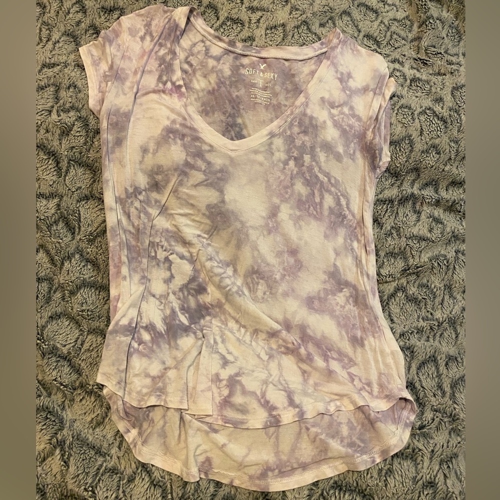 American Eagle soft & sexy tie-dyed t-shirt
